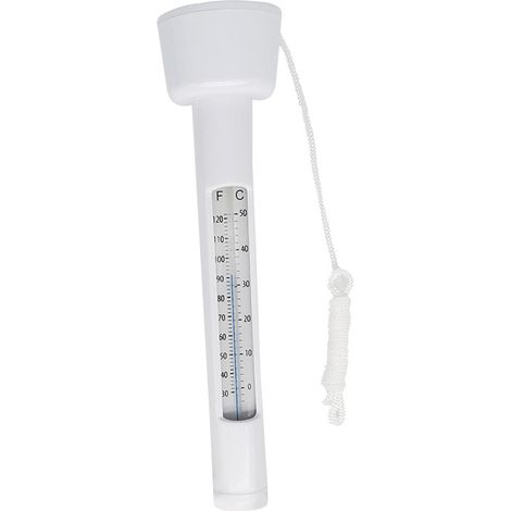 Pool Thermometre Flottant résistant aux chocs Thermometre de Piscine avec Une Corde pour tous les & piscines, spas, Hot Tubs, Aquariums & Les Étangs du Poisson, 1Pcs (1/5)