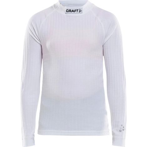 Maillot de base à manches longues Craft Progress pour enfants - Blanc (1/5)