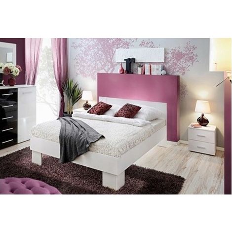 Letto 160 cm - collezione VICKY - Colore bianco