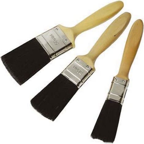 Silverline 868557 - Set di pennelli qualità Premium, 3 pz.