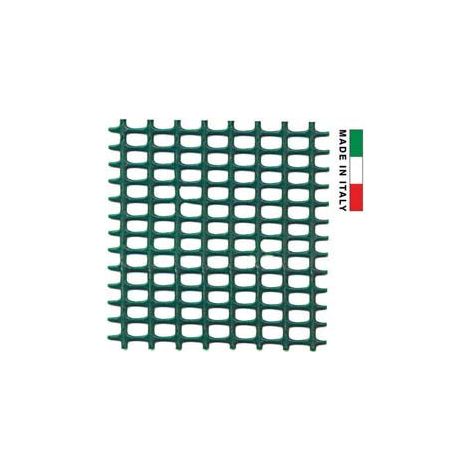 Filet Plastique Carré Vert 5x5mm - maille 5x5mm, hauteur 100cm