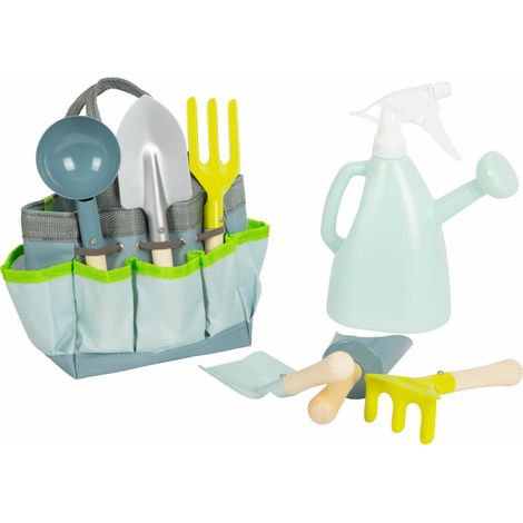 Gartengerät small Set 6 Werkzeuge bunt Kinder (1/5)