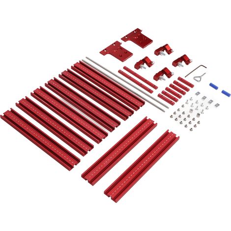 Kit d'outils universel parallèle pour scie circulaire, rail de guidage en alliage d'aluminium pour le travail du bois (1/5)