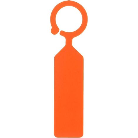 Gartenzubehör, orange (gelb-orange), Gartenetiketten, 100 Stück (1/5)