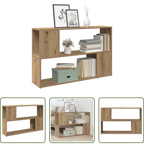 Bücherregal Holz - Bücherregal Artisan-Eiche 100x24x63 cm Holzwerkstoff (1/5)