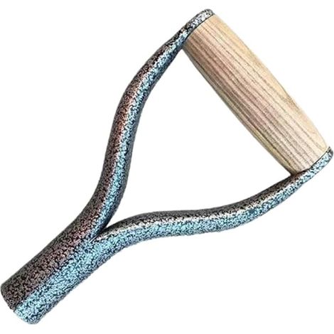 Poignée À Neige en Forme De Y, Outil De Poignée De Fourche en Acier, Poignée De Râteau, Poignée De Remplacement, Outils De Jardin pour Creuser Ratisser Neige (1/5)