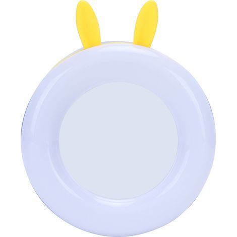 Tragbarer LED-Schminkspiegel mit Cartoon-Motiv für Kinder und Mädchen (Blau) (1/5)
