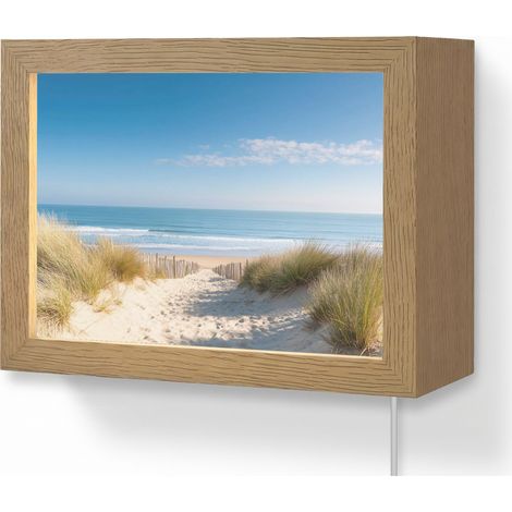 APLIQUE DE PARED Playa - Mar - Duna - Arena - Verano 20x15 cm (1/5)