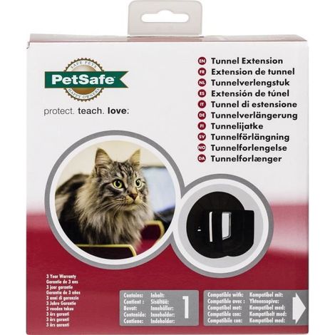 PETSAFE CAT TUNNEL ERWEITERUNG MIT CAT MIKROCHIP BRAUN FÜR PETSAFE CAT (PETVO) PAC54-16765 (1/5)