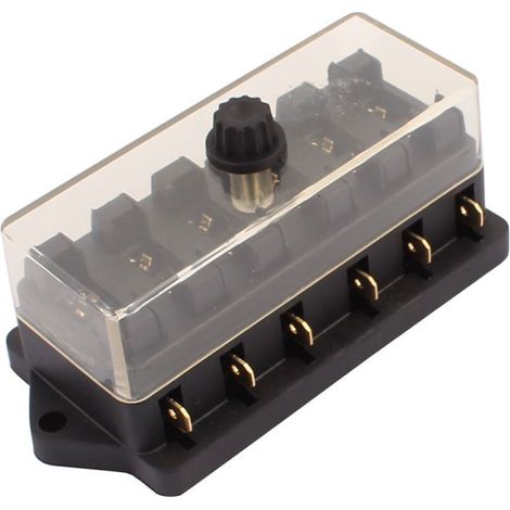Кутия Легло за бушони с 6бр. гнезда 12V - 32V