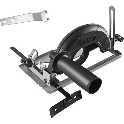 Convertisseur de Meuleuse D'Angle à Main en Coupe Support de Meuleuse RéGlable en Profondeur de 40 Mm pour Outil de Table de Travail Du Bois (1/5)