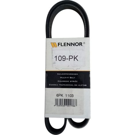 6pk1103 cinghia poly-v alternatore servizi marca flennor (1/5)