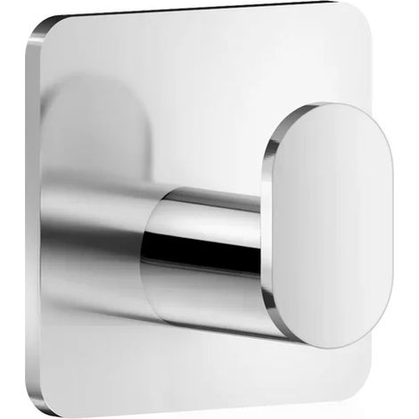 Smedbo CUBE Haken Mini. Edelstahl poliert. Selbstklebend. BK4455 (1/2)