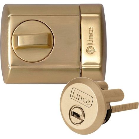 Cerradura sobreponer lince supra key 4930 Latonado 4930 HL (1/3)