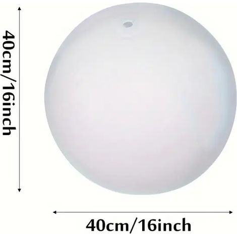 Ballon de plage lumineux LED 16 couleurs avec télécommande - Jouet de piscine gonflable (40 cm/16 pouces)-AquaForge (1/4)