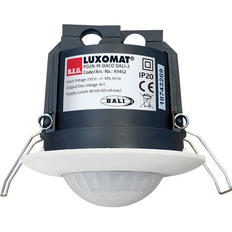 beg-bruck PD2N-M-DACO DALI-2 detector blanco para techo 84mm