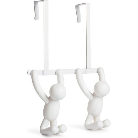 Poignée de porte double Buddy, quincaillerie intérieure robuste pour maison et appartement, design moderne et pratique (1/5)