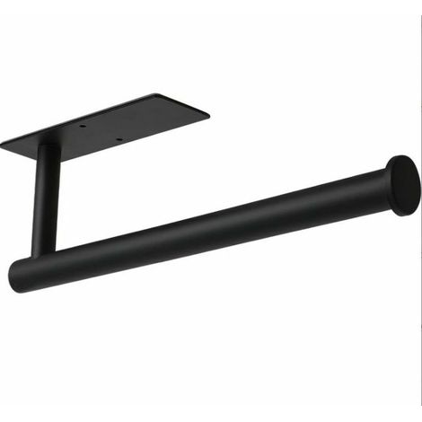 RHG Etagère et rangement de douche Porte-serviettes de cuisine sans punching-free 304 Plateau mural en acier inoxydable Papier toilette. (1/5)