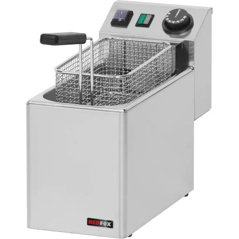 Friteuse électrique 0,42 kW/l, 5 l TOP 230 V REDFOX - FE 04 E - REDFOX