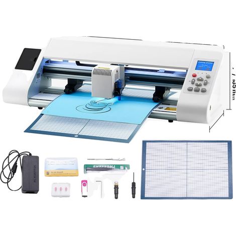 Máquina de corte de vinilo, corte de precisión, compatibilidad versátil, 13 pulgadas (330 mm) (1/2)