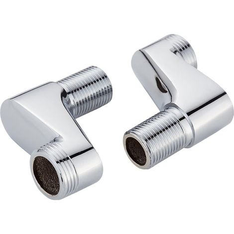 Adaptateur de robinetterie douche, bras pivotants réglables (1/5)