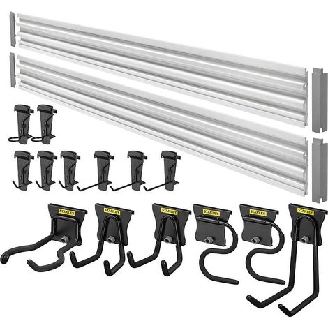 Track Wall Stanley kit 20 pezzi organizzatore per attrezzi (1/5)