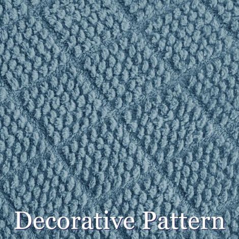 Plaid Polaire - Microfibre - Gaufré - Pour Canapé Lit Sofa - 150 x 200 cm - Bleu Ardoise (1/5)