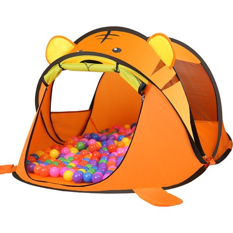 Tente Enfant Dinosaure Tente pour Enfants Intérieur et Extérieur Fun Playhouse Tentes avec Thème Little Tigerpour Enfants Âge 3 4 5 6 7… (1/4)