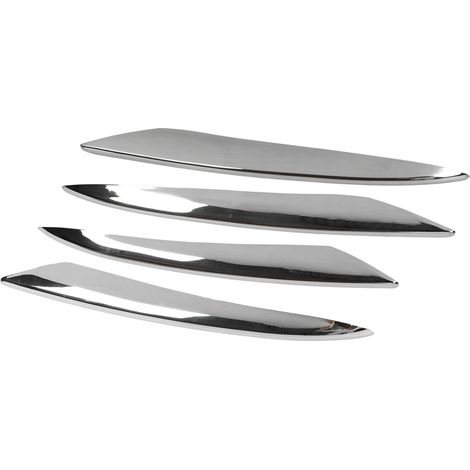 4 Bandes de garniture de phares antibrouillard avant pour Mercedes-Benz Classe E W213 AMG Line E43 - Autocollants de remplacement chromés (1/5)