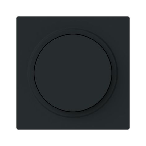 Busch-Jaeger Zentralscheibe 6540-45M-102 Drehdimmer m.Drehknopf