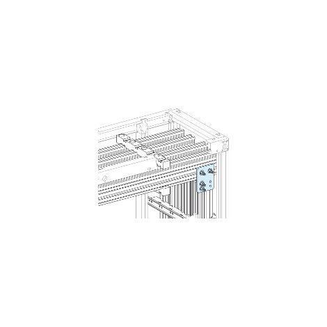 Linergy LGYE - Liaison courte JdB Vert./JdB Horiz. 2000-2500A - avec visserie - LVS04604
