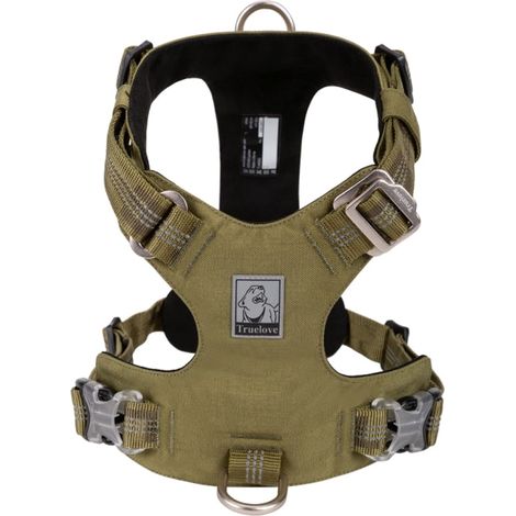 KHAKI Adventure Dog TRUELOVE XXS Geschirr (1/5)