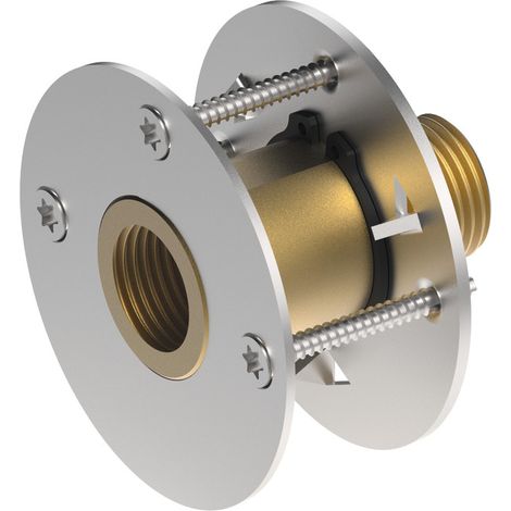 TECEflex Wanddurchführung, universell, Siliziumbronze, (1/3)