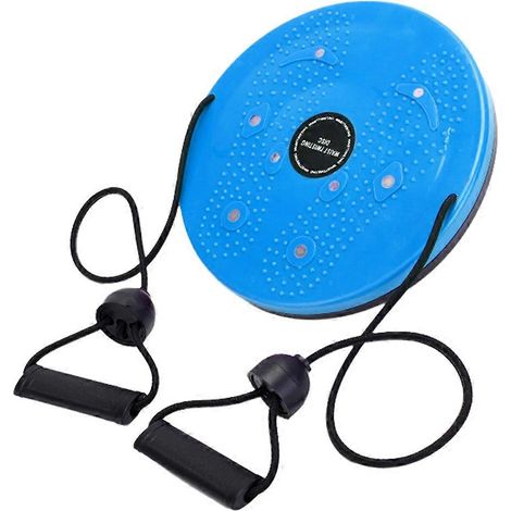 Magnetische Taillendrehscheibe, Fitness-Balanceboard, Gewichtsverlusttrainer, Magnetmassage-Wackelplatte, Gym Twister, Blau (1/5)