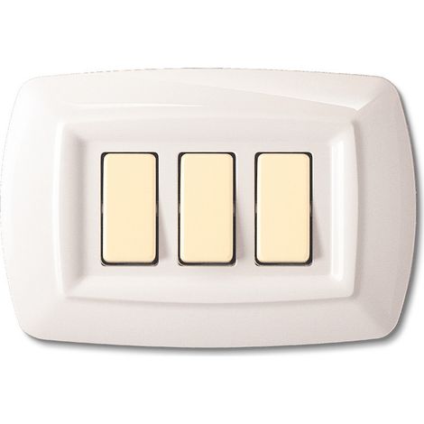 TONDO PLACCA MAGIC PLAST 3P BIANCO- ELETTROCANALI- 10,0 pz