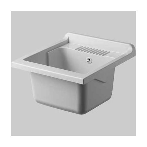 VASCA IN POLIPROLIPENE PER LAVATOI 60 x 60 NEGRARI