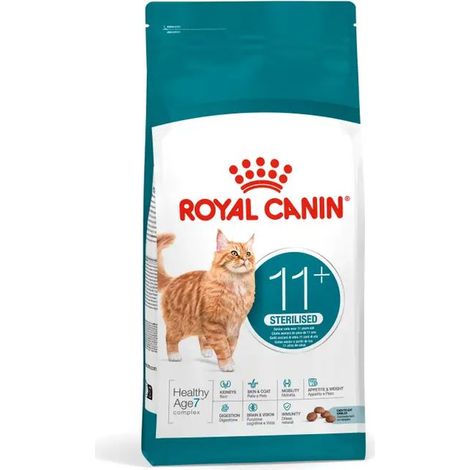 Royal Canin Cat Feline Health Nutrition Senior Ageing 11+ Sterilised - Sacco 2 Kg - Cibo Secco Gatti