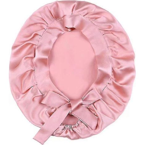 Seidenhaube, verstellbare Schlafmütze, neonpink (1/2)