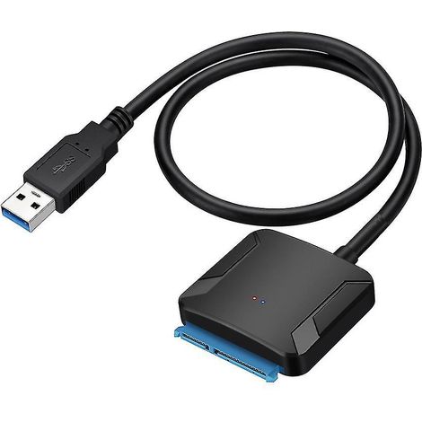 Adaptateur SATA vers USB 3.0, câble USB-C vers SATA pour transmission de données haute vitesse (1/4)
