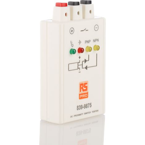 Testeur de capteurs RS PRO 18 V c.c. pour Capteur de proximité ( Prix pour 1 ) (1/2)