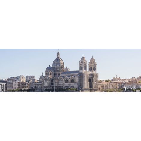 Tableau sur toile la Major 30x97 cm - Impression sur Toile Murale Décorative - Image imprimée en HD sur Toile - Toile sur Châssis en Bois FSC - Fabriqué en France (1/4)