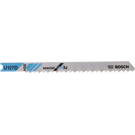 Bosch 3x Stichsägeblatt U 127 D Special for Alu - 2608631512