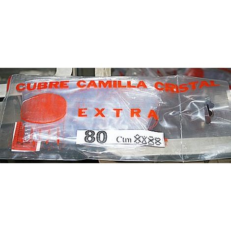 CUBRE CAMILLA MESA 100CM CRISTAL CON VIVO PL TEPLAS