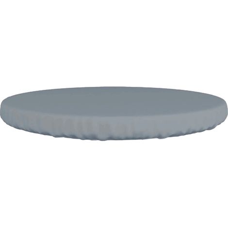 Housse de table ronde d'extérieur, housse de table de patio ronde épaisse, imperméable et résistante aux UV.48pouce