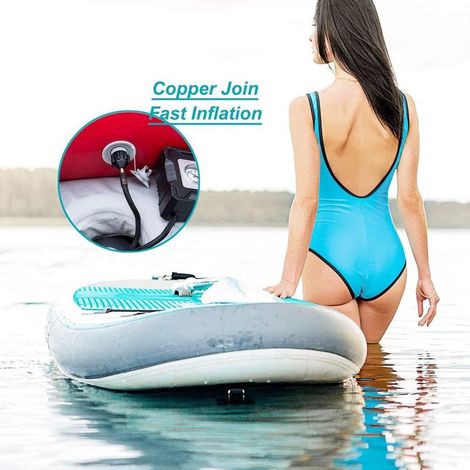 Kajak-Adapterset – 2-teiliges Set – SUP-Ventiladapter – Kanupumpenkonverter – Stand-Up-Paddleboard (1/5)