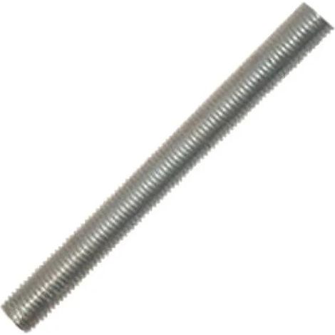 France-Tiges Barra Filettata Zincata Acciaio 3 mm 1 Metro Argento