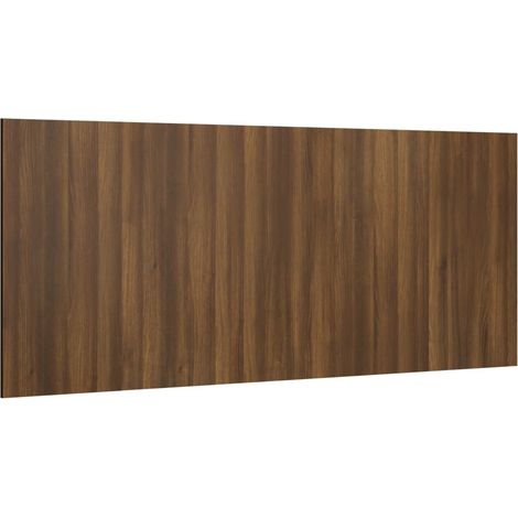 Testiera per dormire accessorio per camera da letto 200 x 1,5 x 80 cm MDF marrone TDL0203587