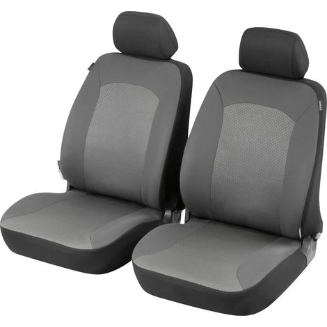 Walser Autositzbezug Premium Manhay Vordersitze grau schwarz Sitzbezug (1/3)