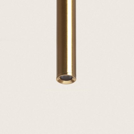 Lampada a Sospensione LED 3W Alluminio Evory L Oro (1/5)