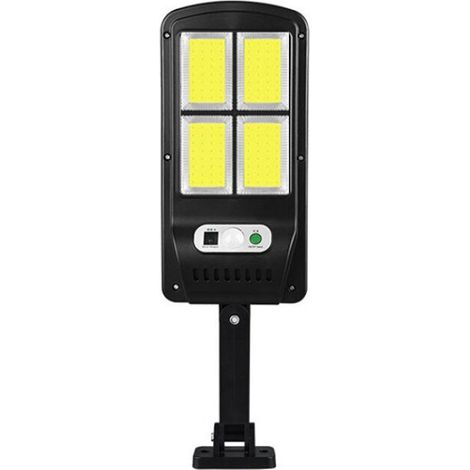 Lampe solaire Extérieur étanche 4 COB applique murale solaire corps humain induction jardin réverbère intelligent télécommande réverbère (1/5)